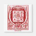 Escudo de armas, Toulouse Francia Imán Para Frigorifico