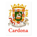 Escudo de Cardona de Puerto Rico Postal