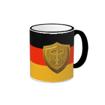 Escudo de Eagle del alemán Tazas