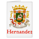 Escudo de Hernández de Puerto Rico Felicitación