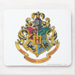 Escudo de Hogwarts a todo color Alfombrilla De Ratón
