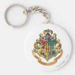 Escudo de Hogwarts a todo color Llavero