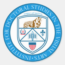 Escudo de IDSVA - pegatinas redondos