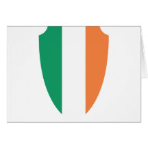 escudo de Irlanda Tarjetas