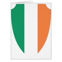 escudo de Irlanda Tarjetas