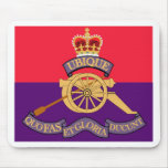 Escudo de la artillería de campaña de Nuevo Brunsw Tapetes De Raton