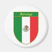 Escudo de la bandera de México del Arroyo Iman