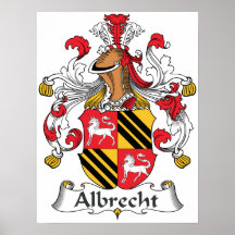 Escudo de la familia de Albrecht Impresiones