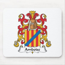 Escudo de la familia de Amboise Alfombrilla De Raton