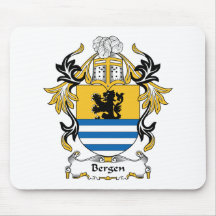 Escudo de la familia de Bergen Tapete De Ratones