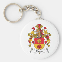 Escudo de la familia de Blume Llavero