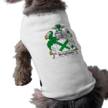 Escudo de la familia de Brigham Camisa De Perrito
