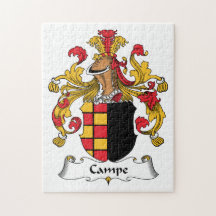 Escudo de la familia de Campe Puzzle