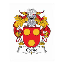 Escudo de la familia de Coche Postal