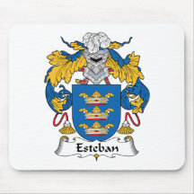 Escudo de la familia de Esteban Tapete De Ratón
