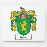 ESCUDO DE LA FAMILIA DE FARRELL - ESCUDO DE ARMAS  ALFOMBRILLAS DE RATONES