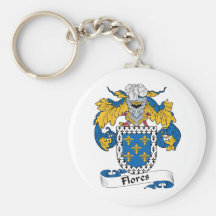 Escudo de la familia de Flores Llaveros