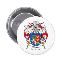 Escudo de la familia de Flores Pin