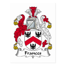 Escudo de la familia de Frances Postal