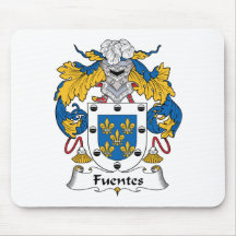 Escudo de la familia de Fuentes Alfombrilla De Raton