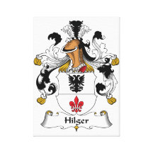 Escudo de la familia de Hilger Impresiones En Lona