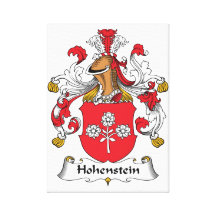 Escudo de la familia de Hohenstein Lienzo Envuelto Para Galerías
