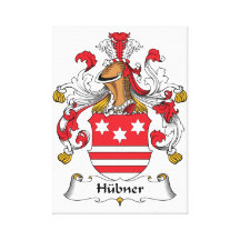 Escudo de la familia de Hubner Lona Estirada Galerías