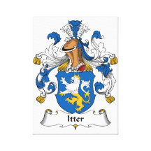 Escudo de la familia de Itter Impresiones En Lona Estiradas