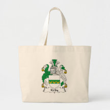 Escudo de la familia de Kirby Bolsa De Mano