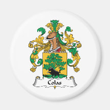 Escudo de la familia de las colas iman para frigorífico