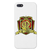 Escudo de la familia de mago de Oz iPhone 5 Cobertura