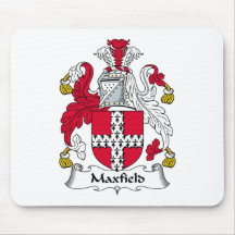 Escudo de la familia de Maxfield Alfombrilla De Ratón