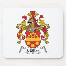 Escudo de la familia de Moller Alfombrillas De Raton