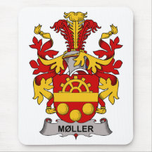 Escudo de la familia de Moller Tapete De Ratón