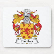 Escudo de la familia de Paredes Alfombrilla De Raton
