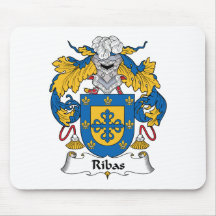 Escudo de la familia de Ribas Tapete De Ratones