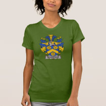 Escudo de la familia de Schroder camisetas