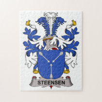 Escudo de la familia de Steensen puzzles