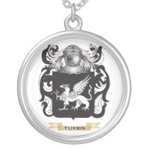 Escudo de la familia de Turbin (escudo de armas) Collar