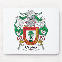 Escudo de la familia de Urbina Tapete De Ratones
