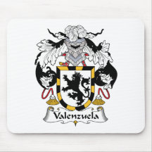 Escudo de la familia de Valenzuela Tapetes De Raton