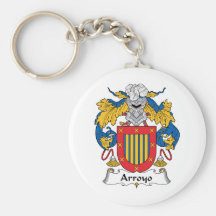 Escudo de la familia del Arroyo Llaveros Personalizados