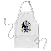 Escudo de la familia del pirata informático delantales