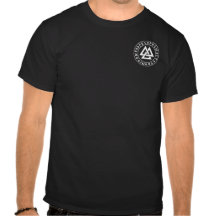 escudo de la runa del Tri Triángulo del bolsillo e Camisetas