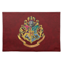 Escudo de las casas de Hogwarts cuatro Mantel