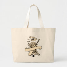 ESCUDO DE LOS JUGADORES DEL GRILLO BOLSA LIENZO