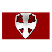 Escudo de San Jorge Plantilla De Tarjeta Personal