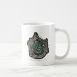 Escudo de Slytherin - destruido Tazas De Café