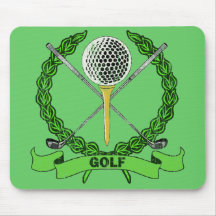 ESCUDO DEL GOLF - APENADO ALFOMBRILLAS DE RATÓN