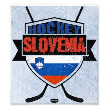 Escudo del hockey sobre hielo de Eslovenia Fotos